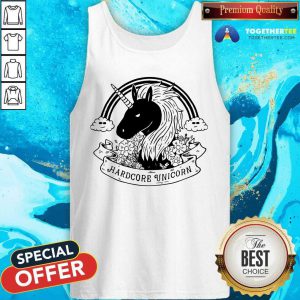 Unicorn Rainbow Hardcore Unicorn Tank Top