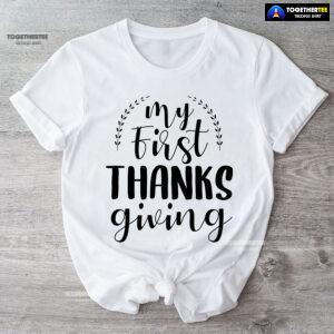 My First Thanksgiving Fall Season T-Shirt