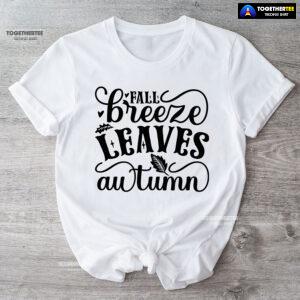 Fall Breeze Leaves Autumn T-Shirt