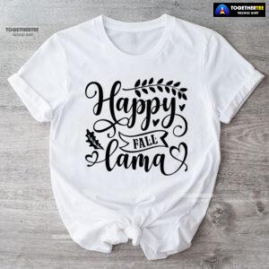 Happy Fall Lama T-Shirt