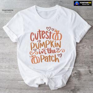 Cutest Pumpkin In The Patch Thanksgiving T-Shirt