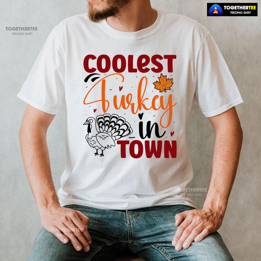 2-white-men-tgvg231007pm327 Coolest Turkey In Town Fall Season T-Shirt