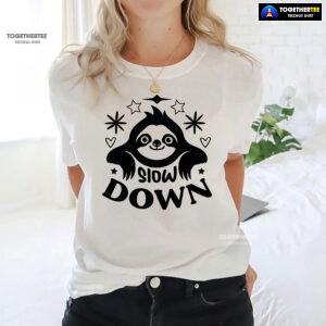 Slow Down Sloth T-Shirt - Kids Tee