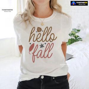 Hello Fall Thanksgiving T-Shirt