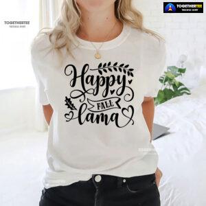 Happy Fall Lama T-Shirt