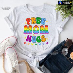 Free Mom Hugs LGBT T-Shirt