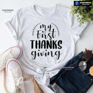My First Thanksgiving Fall Season T-Shirt