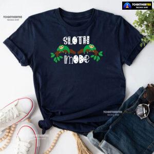 Sloth Mode Green Sloths T-Shirt - Men's Tee