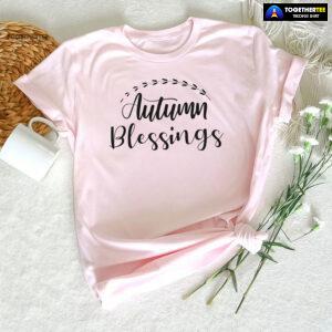 Autumn Blessings Thanksgiving T-Shirt