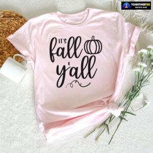 It's Fall Y'all Pumpkin T-Shirt