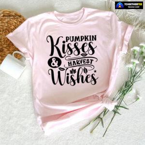 Pumpkin Kisses & Harvest Wishes T-Shirt