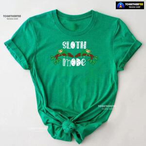 Sloth Mode Green Sloths T-Shirt - Men's Tee