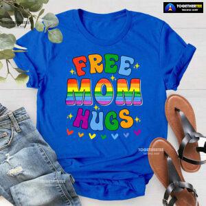 Free Mom Hugs LGBT T-Shirt