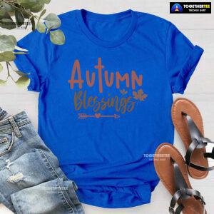 Autumn Blessings Thanksgiving T-Shirt