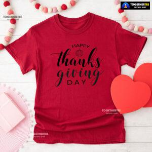 Happy Thanksgiving Day Pumpkin Fall Vibes T-Shirt