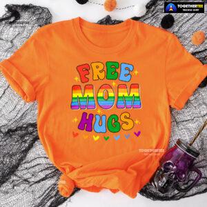 Free Mom Hugs LGBT T-Shirt