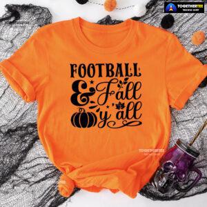 Football & Fall Y'all T-Shirt