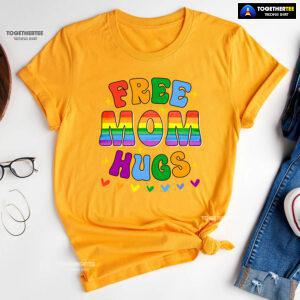 Free Mom Hugs LGBT T-Shirt