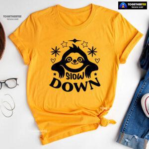 Slow Down Sloth T-Shirt - Kids Tee
