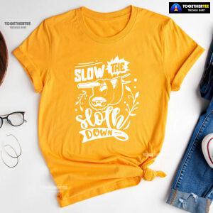 Slow The Sloth Down T-Shirt - Men's Tee