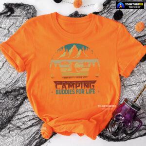 Camping Buddies For Life Vintage T-Shirt