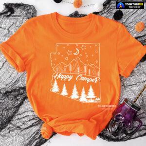 Happy Camper Adventure Camping Lover T-Shirt
