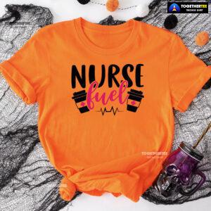 Nurse Fuel Heartbeat T-Shirt