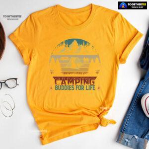 Camping Buddies For Life Vintage T-Shirt