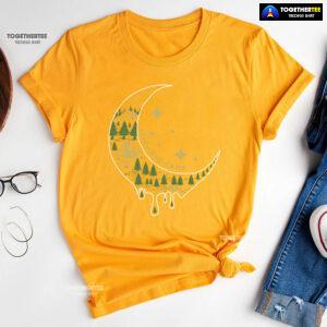 Live Love Camp Moon Camping Lover T-Shirt