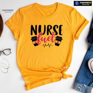 Nurse Fuel Heartbeat T-Shirt