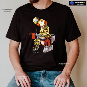 Pennywise Pittsburgh Steelers And Cincinnati Bengals Toilet T-Shirt