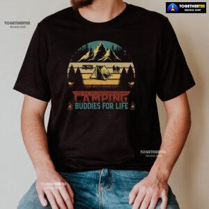 Camping Buddies For Life Vintage T-Shirt
