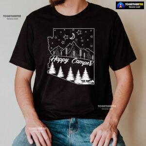 Happy Camper Adventure Camping Lover T-Shirt