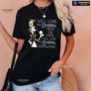 Dr Seuss I Will Love My Brewers Here Or There T-Shirt