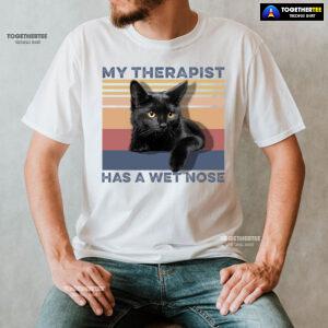 My Therapist Has A Wet Nose Vintage T-Shirt