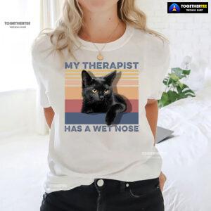My Therapist Has A Wet Nose Vintage T-Shirt