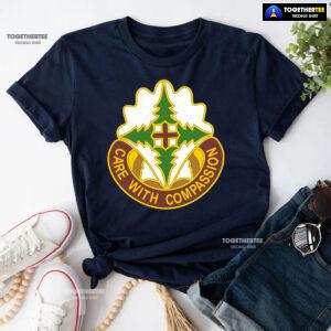 Madigan Army Medical Center Care With Compassion Joint Base Lewis- Mcchord T-Shirt - Unisex Tee
