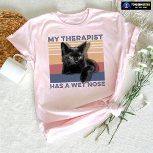 My Therapist Has A Wet Nose Vintage T-Shirt