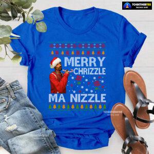 Snoop Dogg Merry Chrizzle Ma Nizzle Christmas T-Shirt