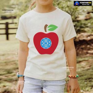 Red Apple Teacher Back To School T-Shirt - Unisex Tee