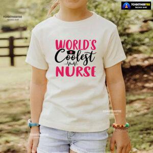 World's Coolest Nurse Heartbeat T-Shirt