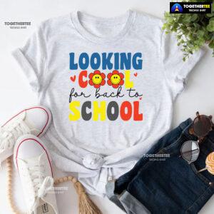 Looking Cool For Back To School Smiling Flower Heart T-Shirt