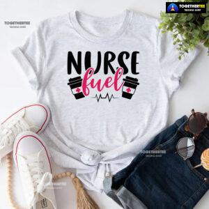 Nurse Fuel Heartbeat T-Shirt