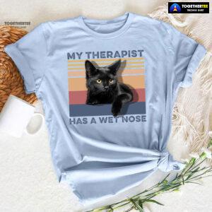 My Therapist Has A Wet Nose Vintage T-Shirt