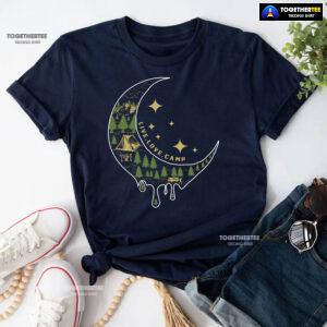 Live Love Camp Moon Camping Lover T-Shirt