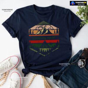 Camping Squid Vintage Squid Game T-Shirt
