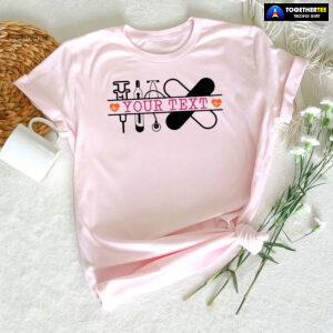 Customized Nurse Syringe Medical Thermometer Stethoscope T-Shirt