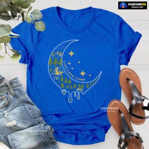 Live Love Camp Moon Camping Lover T-Shirt