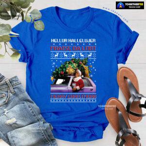 Christmas Madea Hellur Hallelujer Praise Da Lort Merry Christmurr T-Shirt