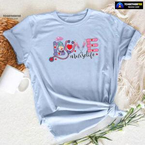 Love Nurse Life Gnome T-Shirt